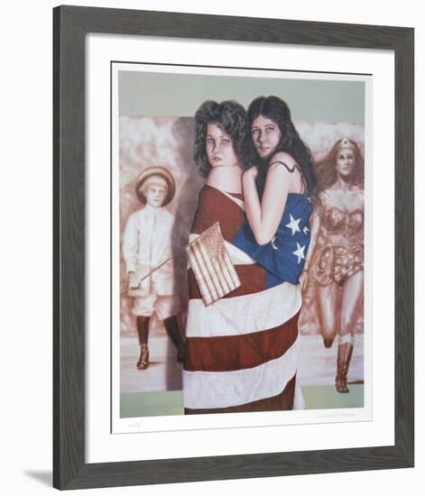 Multicolored Ladies-Robert Anderson-Framed Collectable Print