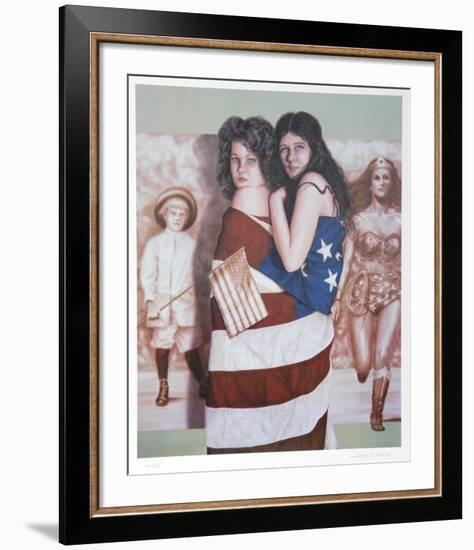 Multicolored Ladies-Robert Anderson-Framed Collectable Print