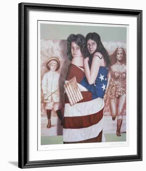 Multicolored Ladies-Robert Anderson-Framed Collectable Print