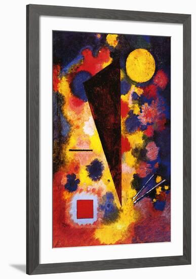 Multicolored Resonance, c.1928-Wassily Kandinsky-Framed Art Print