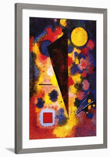 Multicolored Resonance, c.1928-Wassily Kandinsky-Framed Art Print