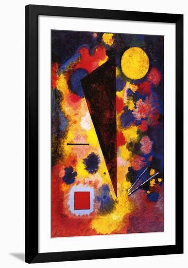 Multicolored Resonance, c.1928-Wassily Kandinsky-Framed Art Print