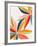 Multicolorful-Modern Tropical-Framed Art Print