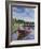 Multicoloured Houses and Small Boats in the Harbour at Tobermory, Balamory, Mull, Scotland, UK-Neale Clarke-Framed Photographic Print