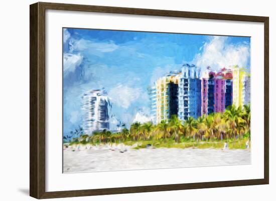 Multicoloured - In the Style of Oil Painting-Philippe Hugonnard-Framed Giclee Print