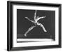 Multiple Exposure Shot of a Gymnast Jumping on a Trampoline-J. R. Eyerman-Framed Photographic Print