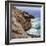 Multiple Exposure Stop Action Photo of Jump Off Cliff at Kawaihoa Point-Charles Crust-Framed Photographic Print