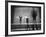 Multiple Image of Ballet Master George Balanchine Watching NYC Ballet Dancers Rehearse-Gjon Mili-Framed Premium Photographic Print