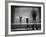 Multiple Image of Ballet Master George Balanchine Watching NYC Ballet Dancers Rehearse-Gjon Mili-Framed Premium Photographic Print