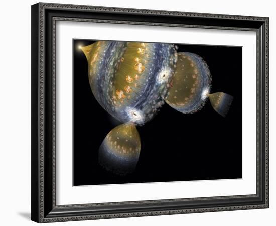 Multiple Universes, Artwork-Henning Dalhoff-Framed Photographic Print