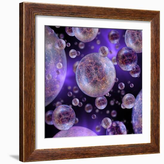 Multiverse, Artwork-Detlev Van Ravenswaay-Framed Premium Photographic Print