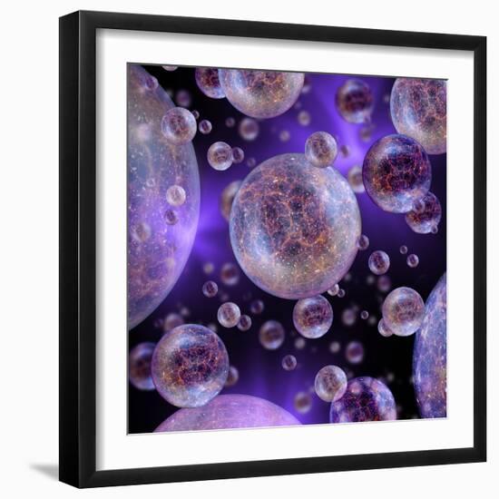 Multiverse, Artwork-Detlev Van Ravenswaay-Framed Premium Photographic Print