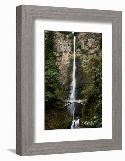 Multnomah Falls 1-John Gusky-Framed Photographic Print