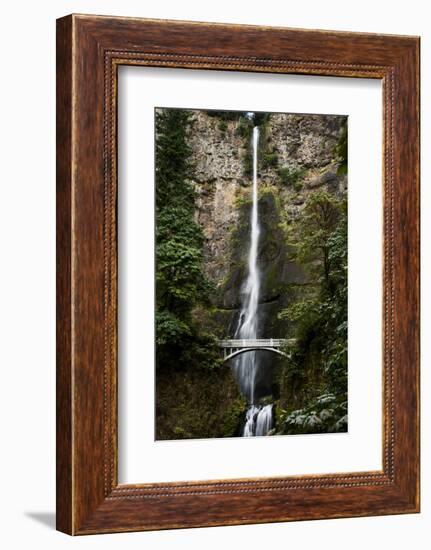 Multnomah Falls 1-John Gusky-Framed Photographic Print