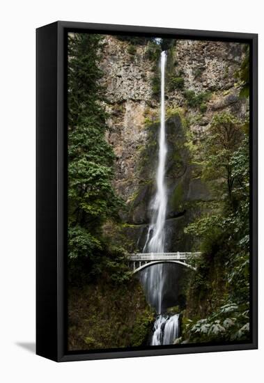 Multnomah Falls 1-John Gusky-Framed Premier Image Canvas