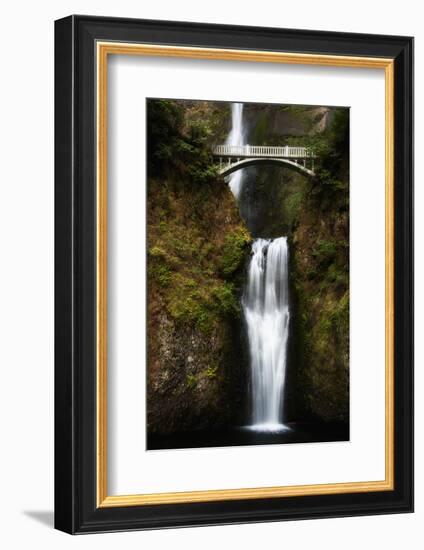 Multnomah Falls 2-John Gusky-Framed Photographic Print