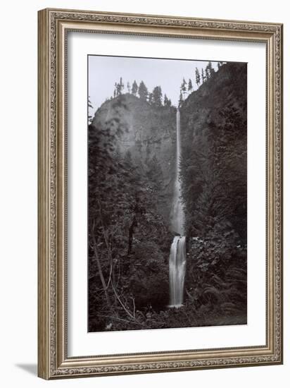 Multnomah Falls, Circa 1890-I.G. Davidson-Framed Giclee Print