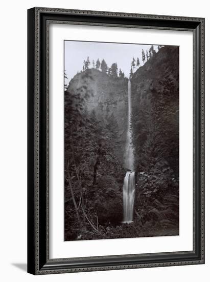 Multnomah Falls, Circa 1890-I.G. Davidson-Framed Giclee Print