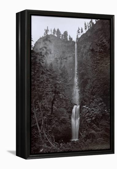 Multnomah Falls, Circa 1890-I.G. Davidson-Framed Premier Image Canvas