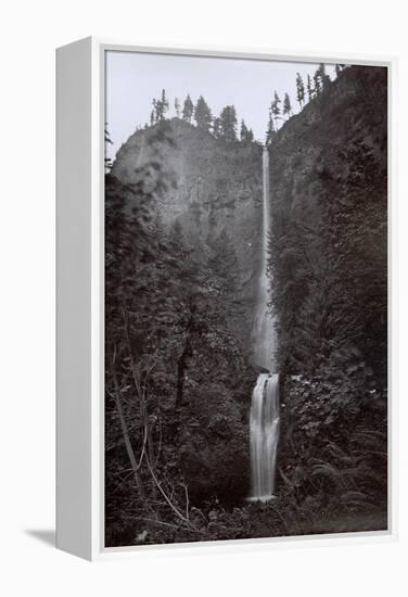 Multnomah Falls, Circa 1890-I.G. Davidson-Framed Premier Image Canvas