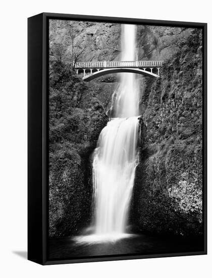 Multnomah Falls, Colombia River Gorge, Oregon 92-Monte Nagler-Framed Premier Image Canvas