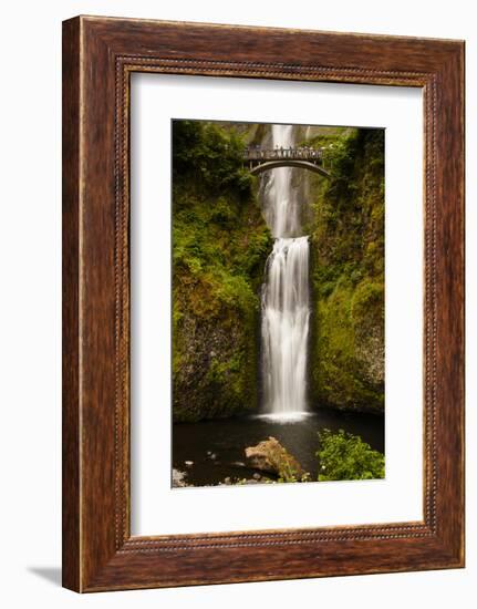 Multnomah Falls, Columbia River Gorge, Oregon, USA-Jaynes Gallery-Framed Photographic Print