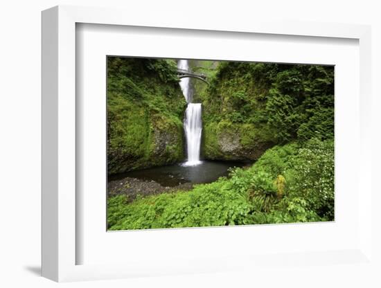 Multnomah Falls, in Columbia River Gorge National Scenic Area, Oregon-Craig Tuttle-Framed Photographic Print