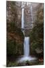 Multnomah Falls in fall color-Belinda Shi-Mounted Photographic Print