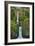 Multnomah Falls, Oregon - Summer View-Lantern Press-Framed Art Print