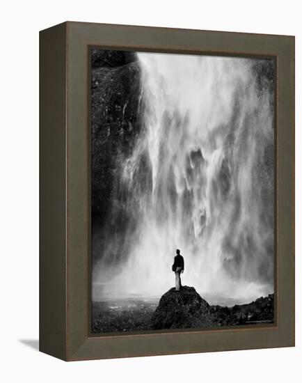 Multnomah Falls-Alfred Eisenstaedt-Framed Premier Image Canvas