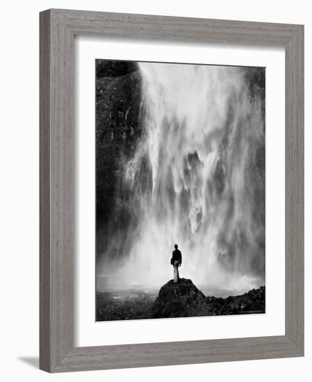 Multnomah Falls-Alfred Eisenstaedt-Framed Photographic Print