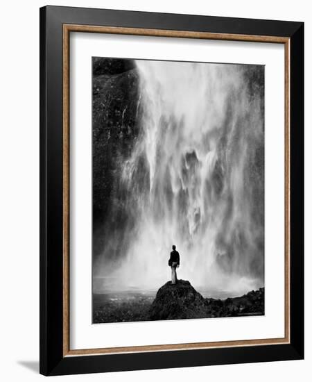 Multnomah Falls-Alfred Eisenstaedt-Framed Photographic Print