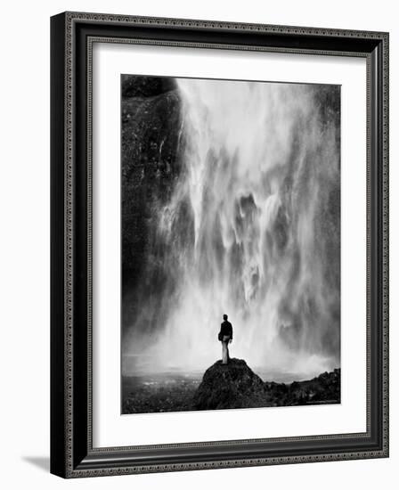 Multnomah Falls-Alfred Eisenstaedt-Framed Photographic Print