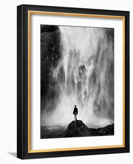 Multnomah Falls-Alfred Eisenstaedt-Framed Photographic Print