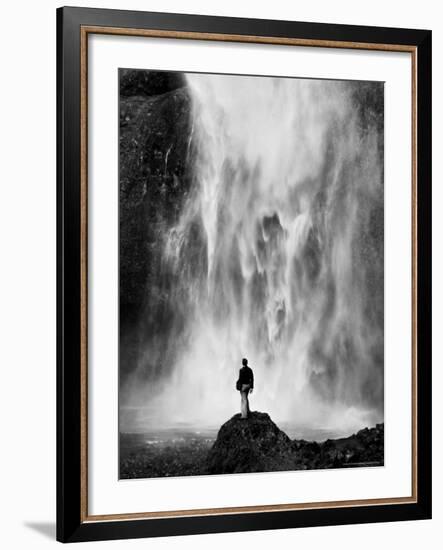 Multnomah Falls-Alfred Eisenstaedt-Framed Photographic Print