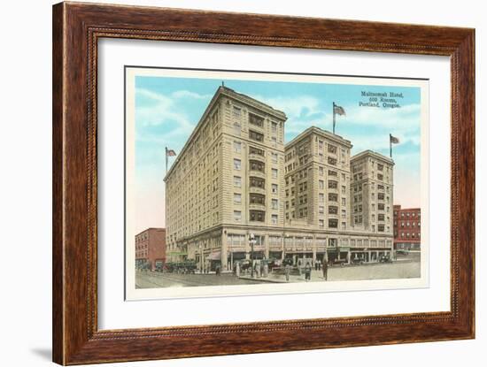 Multnomah Hotel, Portland, Oregon-null-Framed Art Print