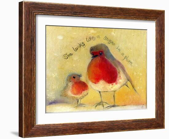 Mum and Me, 2014-Nancy Moniz-Framed Giclee Print