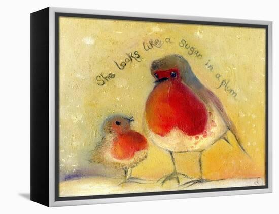 Mum and Me, 2014-Nancy Moniz-Framed Premier Image Canvas