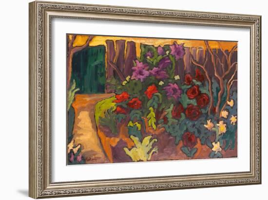 Mum's Garden, 2003-Marta Martonfi-Benke-Framed Giclee Print