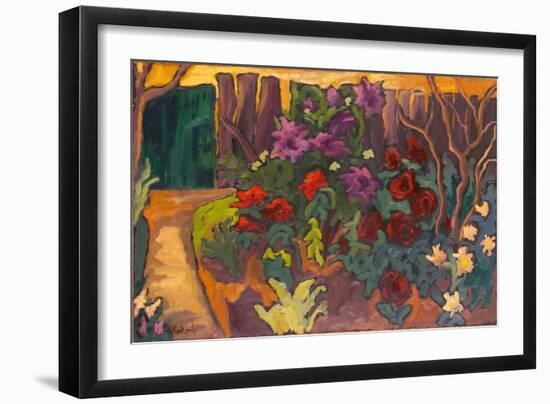 Mum's Garden, 2003-Marta Martonfi-Benke-Framed Giclee Print