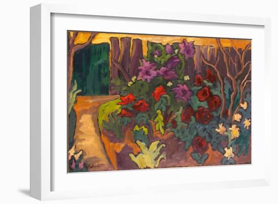 Mum's Garden, 2003-Marta Martonfi-Benke-Framed Giclee Print