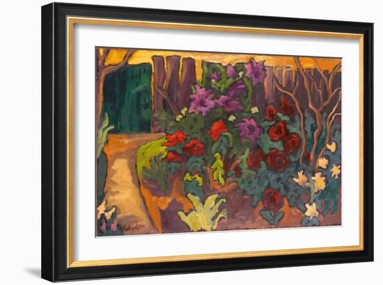 Mum's Garden, 2003-Marta Martonfi-Benke-Framed Giclee Print