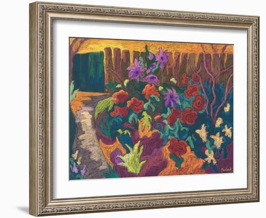 Mum's Garden, 2009-Marta Martonfi-Benke-Framed Giclee Print