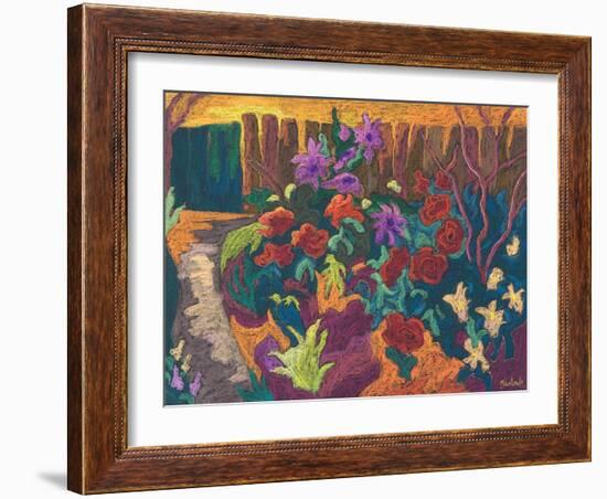 Mum's Garden, 2009-Marta Martonfi-Benke-Framed Giclee Print