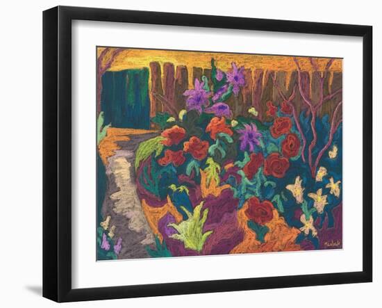 Mum's Garden, 2009-Marta Martonfi-Benke-Framed Giclee Print