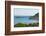 Mumbles Lighthouse, Mumbles Pier, Mumbles, Gower, Swansea, Wales, United Kingdom, Europe-Billy Stock-Framed Photographic Print