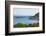 Mumbles Lighthouse, Mumbles Pier, Mumbles, Gower, Swansea, Wales, United Kingdom, Europe-Billy Stock-Framed Photographic Print