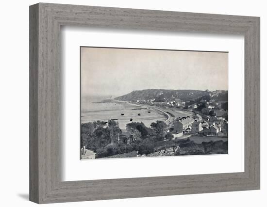 'Mumbles - The Town and the Bay', 1895-Unknown-Framed Photographic Print