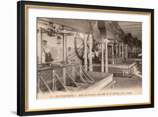 Mumm's Presses-null-Framed Photographic Print