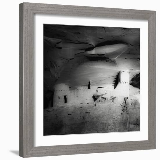 Mummy Cave Ruins In The Canyon De Chelly National Monument-Ron Koeberer-Framed Photographic Print